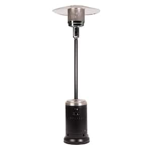 46,000 BTU Onyx and Stainless Steel Gas Patio Heater