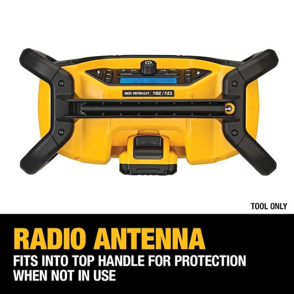 DEWALT - 20V MAX Compact Cordless Bluetooth Radio (Tool Only)