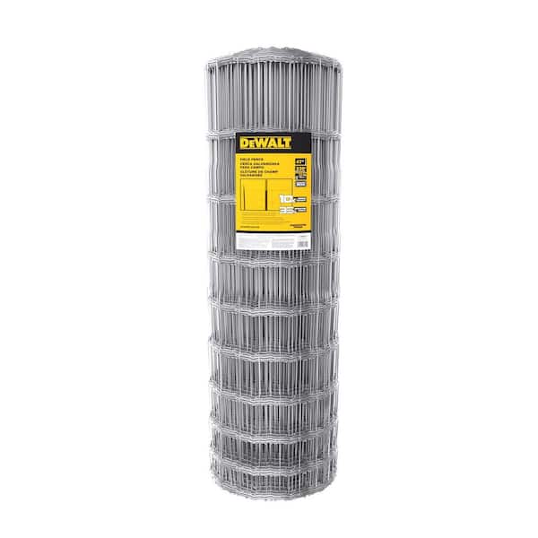 47 in. x 330 ft. 12-1/2 Gauge Galvanized Steel Field Fence