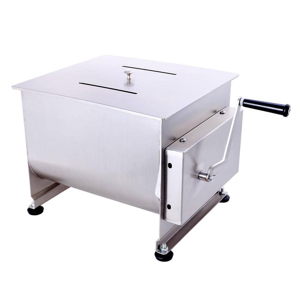 Hakka 30L S/S Meat Mixer, Single Shaft, Fixing Tank, Handy Use and Electric Use (with TC12 Body)