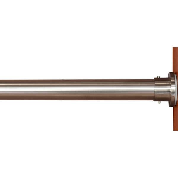 28in - 48in SS Tension Rod in Silver