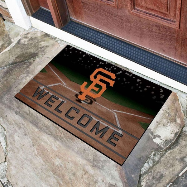 MLB - San Francisco Giants 30 in. x 18 in. Rubber Door Mat