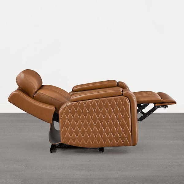 Spruce & Spring Zorin Saddle Leather Dual Motor 165° Lay Flat