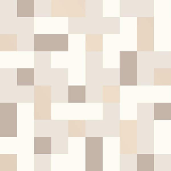 A-Street Prints Alby Neutral Geometric Strippable Wallpaper (Covers 56.4 sq. ft.)