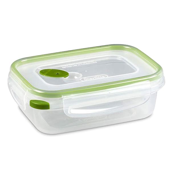 3.1 Cup Rectangular UltraSeal Food Storage Container, Green (24 Pack)