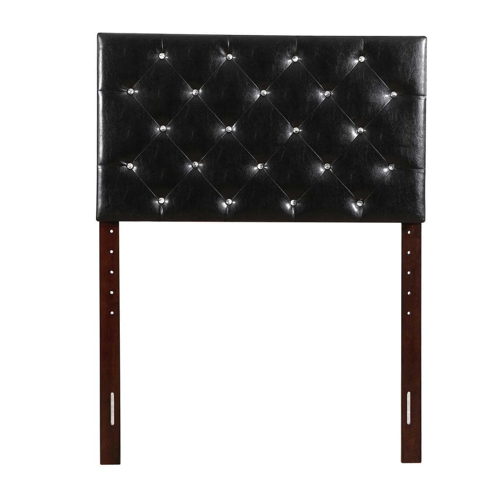 Super Nova 2 Black Tufted Full Headboard