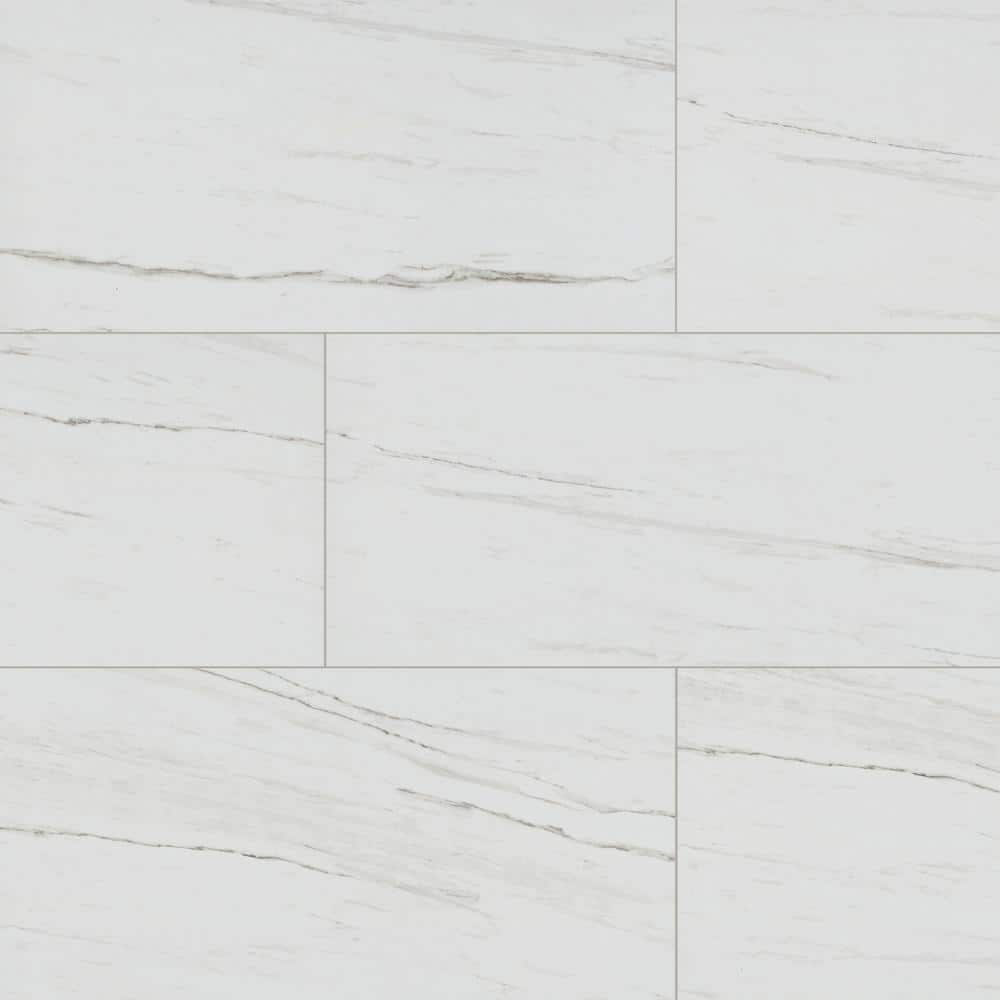 Take Home Tile Sample-Valeria White 4 in. x 4 in. Matte Porcelain Stone Look Floor and Wall Tile price history on PriceWatchPro