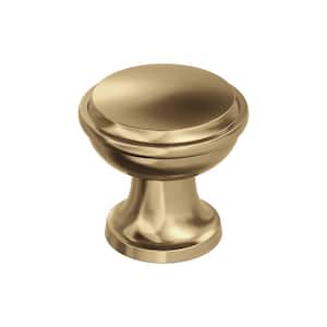 Westerly 1-3/16 in. (30mm) Modern Champagne Bronze Round Cabinet Knob