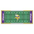 FANMATS Minnesota Vikings Purple 4 ft. x 6 ft. Plush Area Rug 38303 - The  Home Depot