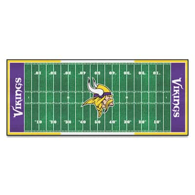 FANMATS Baltimore Ravens 3 ft. x 6 ft. Football Field Rug Runner