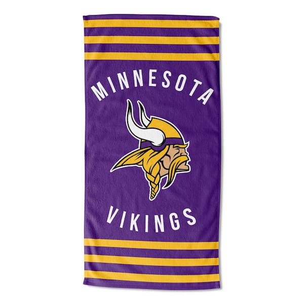 THE NORTHWEST GROUP Vikings Stripes Multi Colored Beach Towel