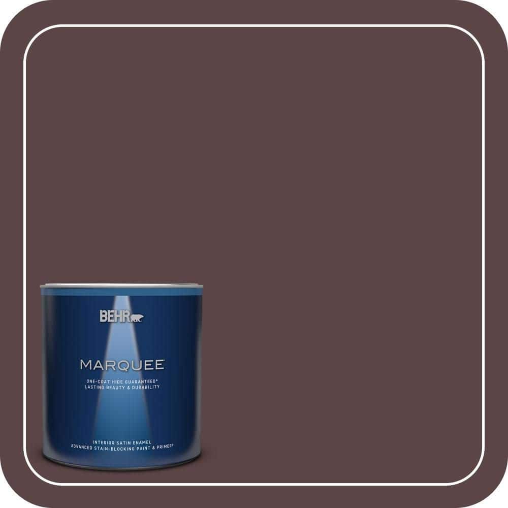 1 qt. #BNC-31 Mahogany Spice Satin Enamel Interior Paint & Primer price history on PriceWatchPro