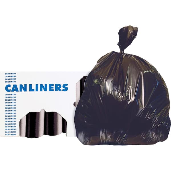 AccuFit 1.3mil Black Can Liners