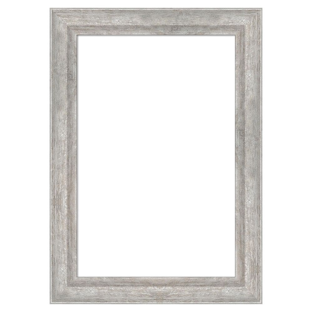 Me2na❤️ Amanti Art Angled Silver 15 in. x 21 in. Wood Framed Dry