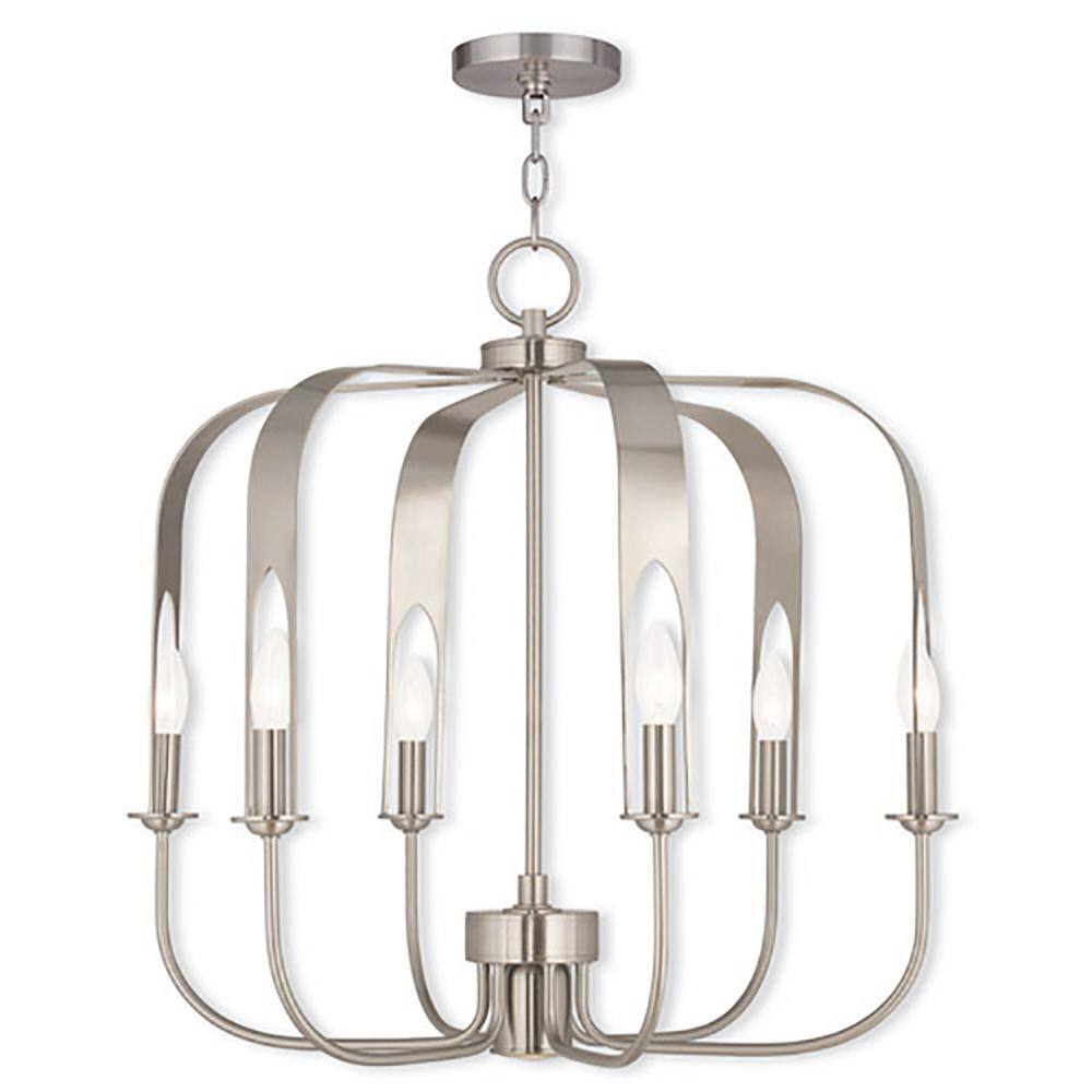 Addison 7-Light Brushed Nickel Chandelier