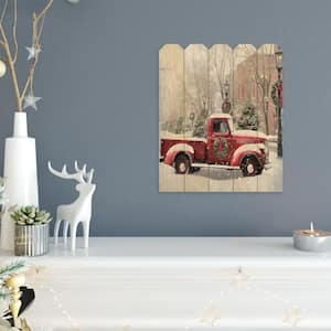 Charlie Snowy Day in WellsboroUnframed Graphic Print Country Art Print 20 in. x 16 in. .