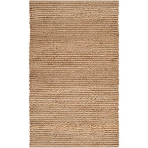 Cape Cod Natural 2 ft. x 4 ft. Solid Area Rug