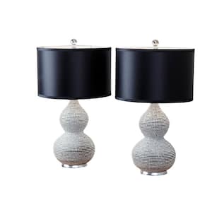 Porter Plated Sea Urchin Table Lamp (Set Of 2)