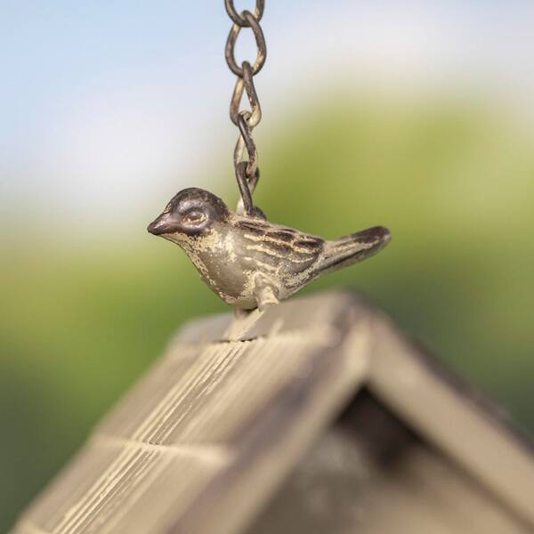 Zaer Ltd. International Hanging Galvanized Birdhouse The Farmhouse
