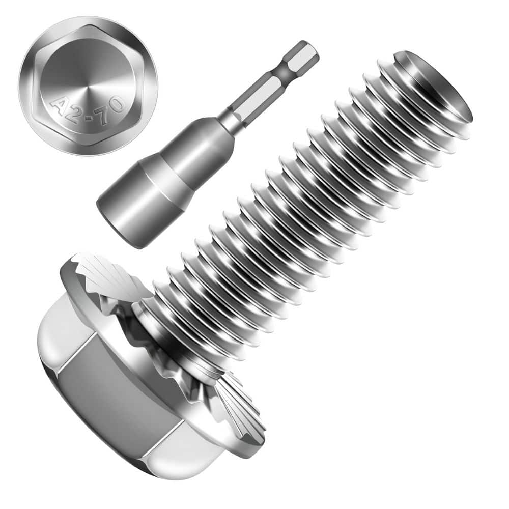 M10 x 30 mm Uncoated Flange Bolt with Nuts and Washers (10-Pack) price history on PriceWatchPro