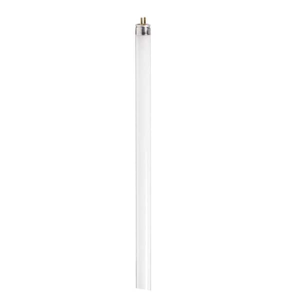 Philips 8-Watt 12 in. Linear T5 Fluorescent Tube Light Bulb Cool White (4100K) (1-Pack)