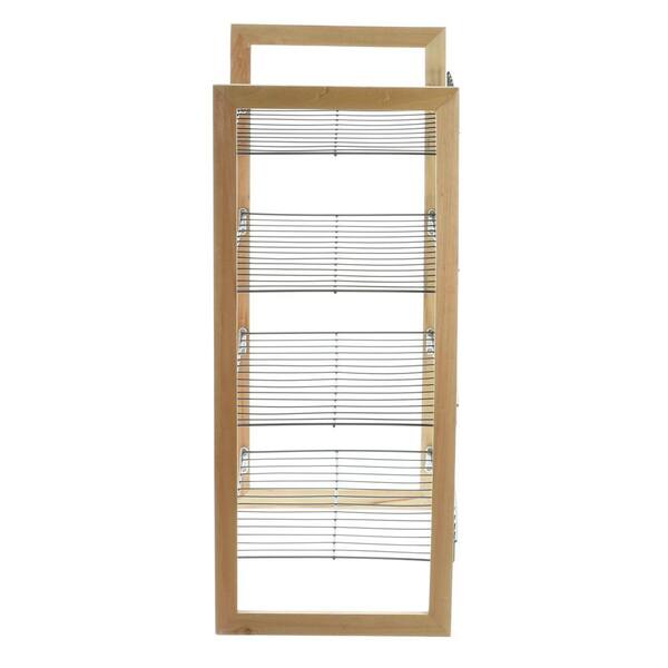 threshold stackable 4 tier shoe rack