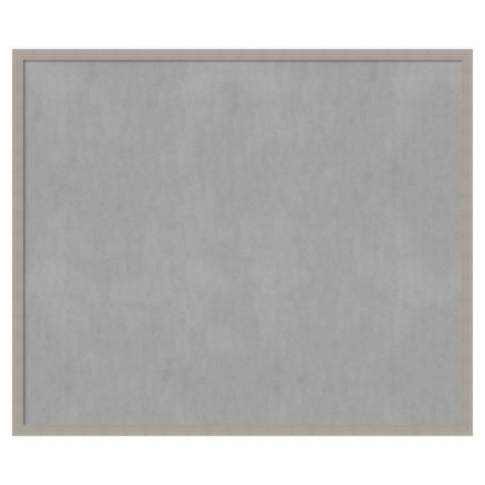 Woodgrain Stripe Grey 50 in. x 42 in. Framed Magnetic Board price history on PriceWatchPro
