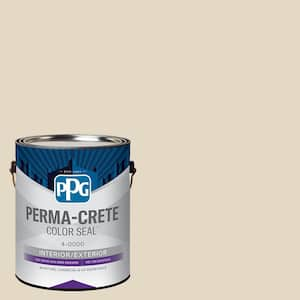 Color Seal 1 gal. PPG1085-2 Bone White Satin Interior/Exterior Concrete Stain