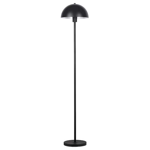 Kenroy Home 56 in. Black Modern Floor Lamp for Living Room