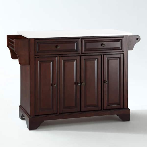 CROSLEY FURNITURE Lafayette Mahogany Full Size Kitchen Island/Cart with Granite Top - image 4