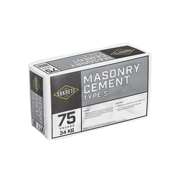 Unbranded 75 lb. Type-S Masonry Cement
