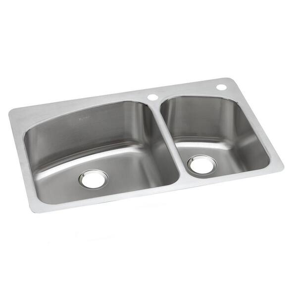 Scrub Sink, 25 in. L, SS, Double Foot Pedal