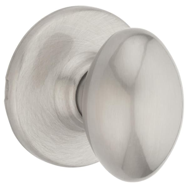 Kwikset Aliso Satin Nickel Passage Hall/Closet Door Knob