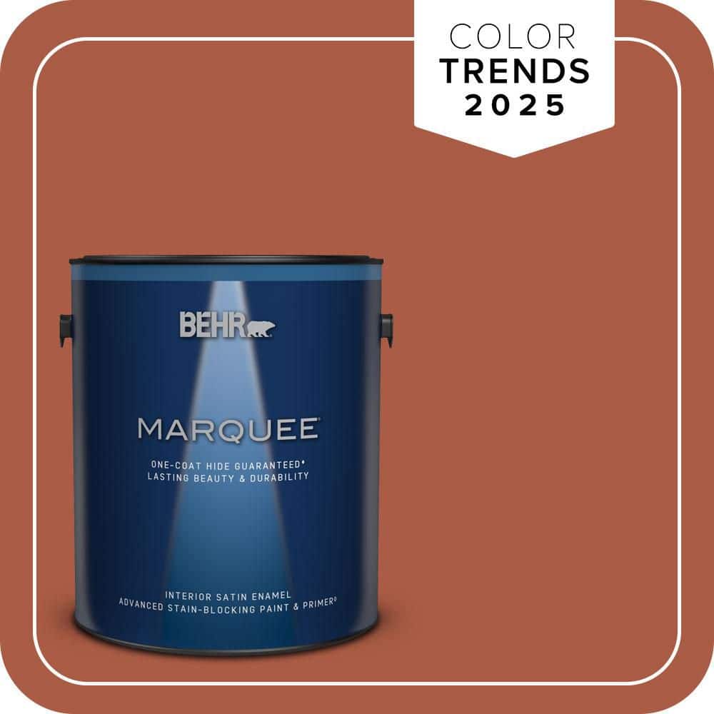 1 gal. #M190-7 Colorful Leaves Satin Enamel Interior Paint & Primer product image for price tracking