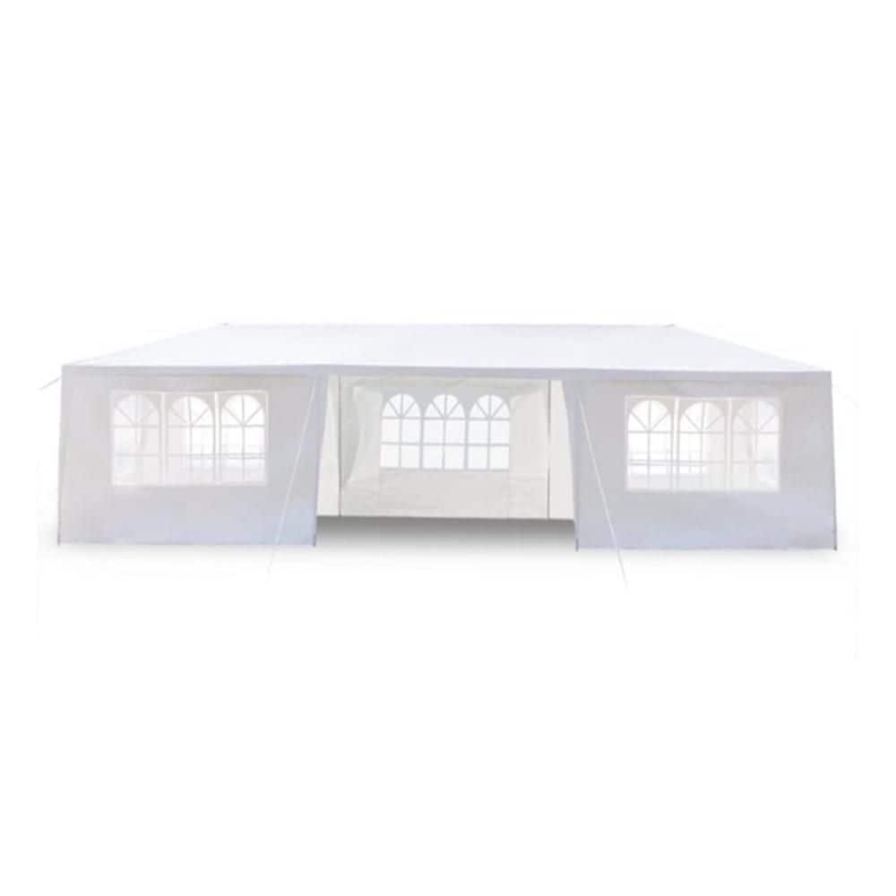 10 ft. x 30 ft. White Outdoor Wedding Event/Party Tent with 8 Side Walls price history on PriceWatchPro