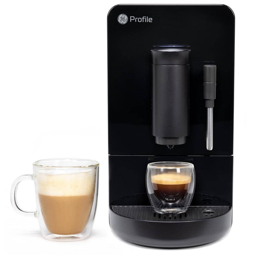 Profile 1- Cup Automatic Espresso Machine in Black with Built in Grinder, Frother, Frothing Pitcher, and WiFi Connected - Thumbnail 4