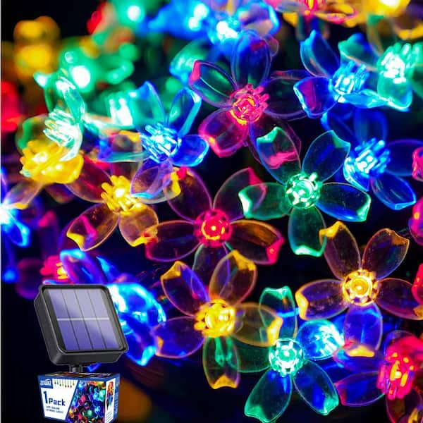 Multicolor Solar Fairy Lights with Remote Control, Solar String