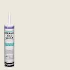 Custom Building Products Polyblend #386 Oyster Gray 10.5 oz. Sanded Ceramic  Tile Caulk PC38610S - The Home Depot