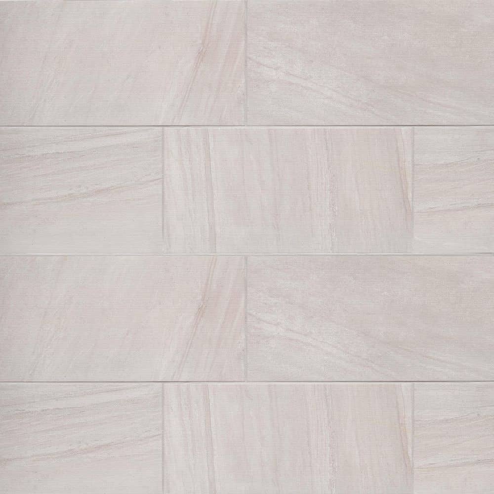 Purestone 12 in. x 24 in. Matte Velvet Porcelain Tile in Grigio (11.63 sq. ft. /Case) price history on PriceWatchPro