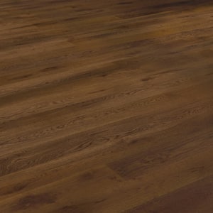 Wide Plank Square Edge 5.83 in. W Nougat Engineered European Oak Engineered Hardwood Flooring (31.54 sq. ft./Case)