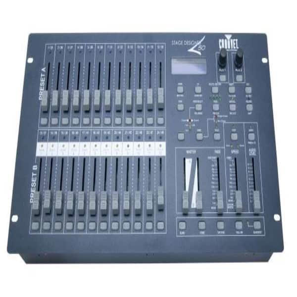 Unbranded Stage Designer 50-48 Channel DMX-512 Dimming Console/Light Controller