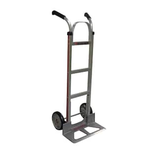 500 lb. Capacity Aluminum Modular Hand Truck with Double Grip Handles and Mold-on Rubber Wheels