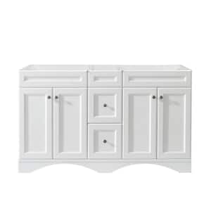 Talisa 60 in. W Bath Vanity Cabinet Only in White