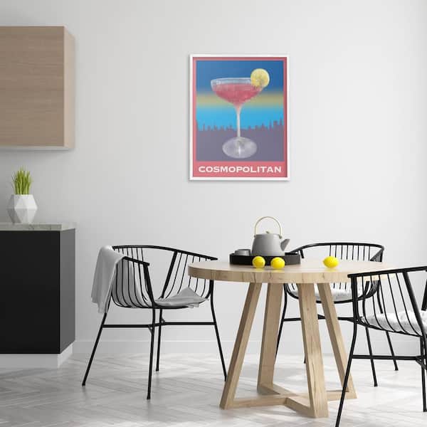 Kate and Laurel Blake Mojito フレームプリントガラスウォールアート Amber Leaders作 16x20 ゴールド かわいい壁アート並行輸入 Kate and Laurel Blake Mojito Framed Printed Glass by Amber Leaders