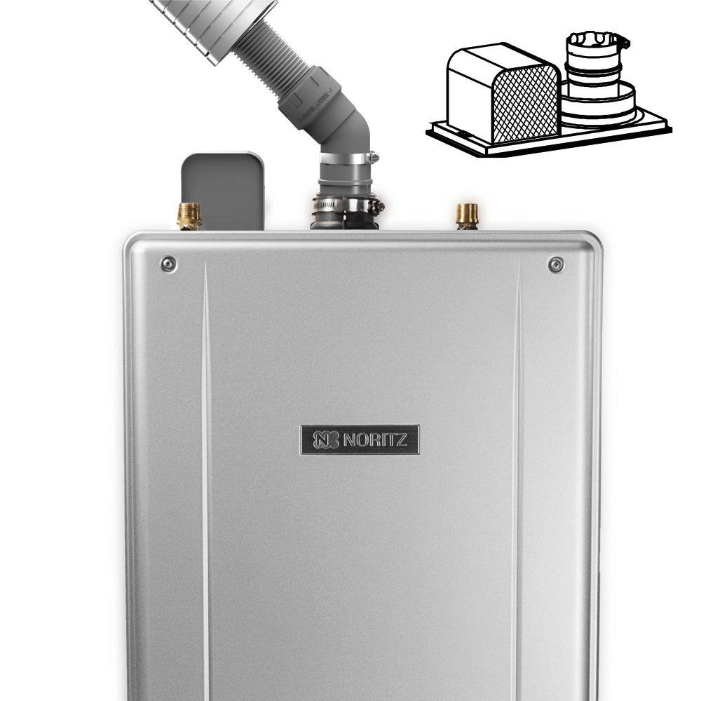 noritz tankless water heater venting