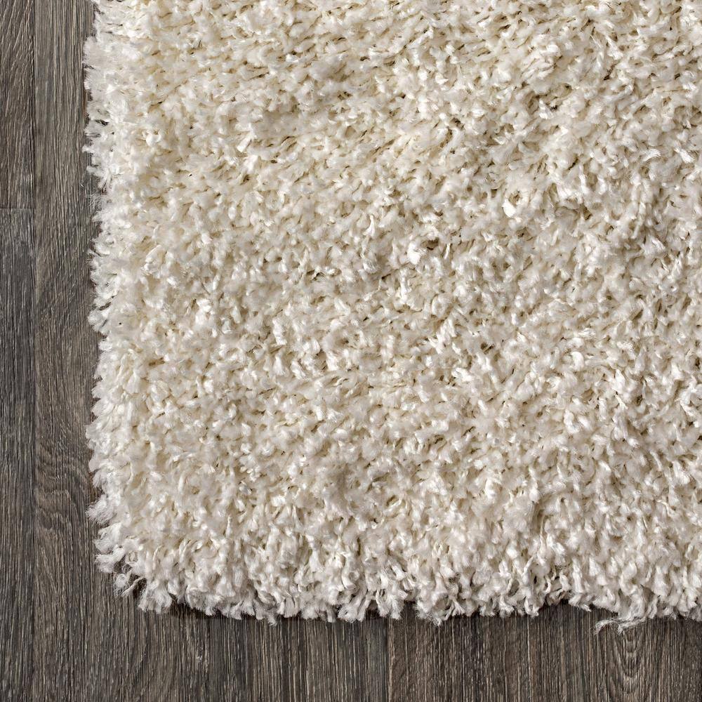 Mercer Ivory Shag Plush 8x10 Area Rug