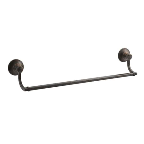 Bancroft 18 in. Wall Mounted Towel Bar in Oil-Rubbed Bronze