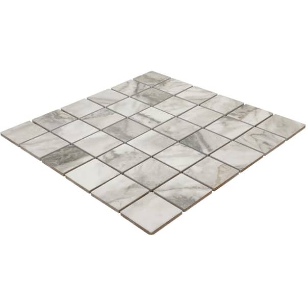 Apollo Tile Desert Hills Wooden Gray 12-in x 12-in Matte Natural Stone Marble Uniform Squares Patterned Floor and Wall Tile (5-sq. ft/ Carton)