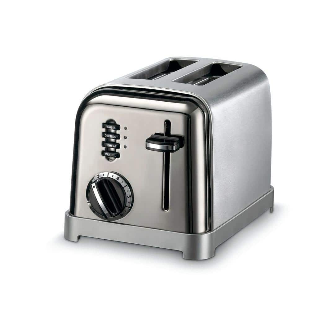Cuisinart Chrome CPT-160BCH Metal Classic 2-slice Toaster - Bed Bath &  Beyond - 9288305