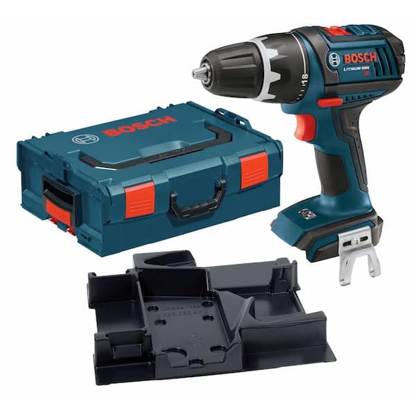 18 Volt Lithium-Ion Cordless 1/2 in. Compact Tough Variable Speed Drill/Driver with Insert Tray and Hard Case(Tool-Only)